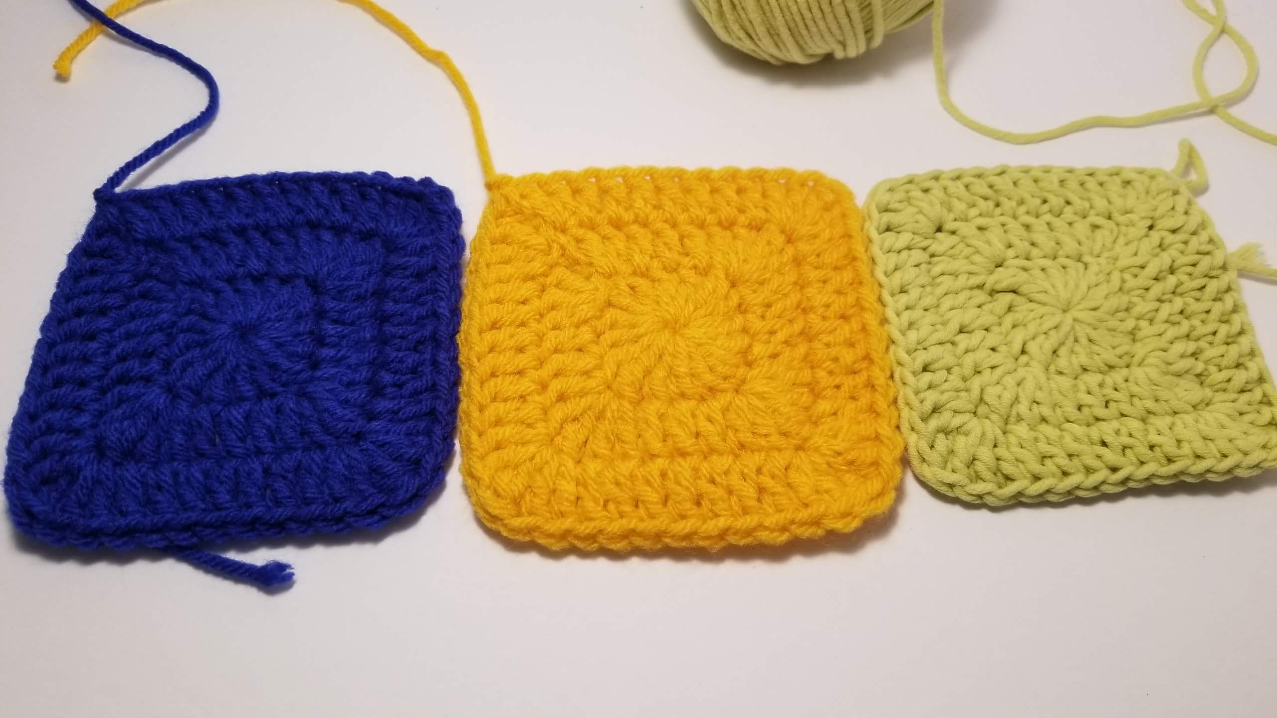 Solid Granny Square with no holes Solid Granny Square with no holes