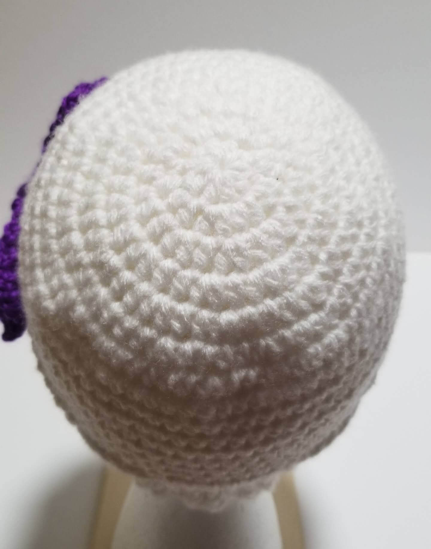 crown of the Toddler Crochet Hat Pattern