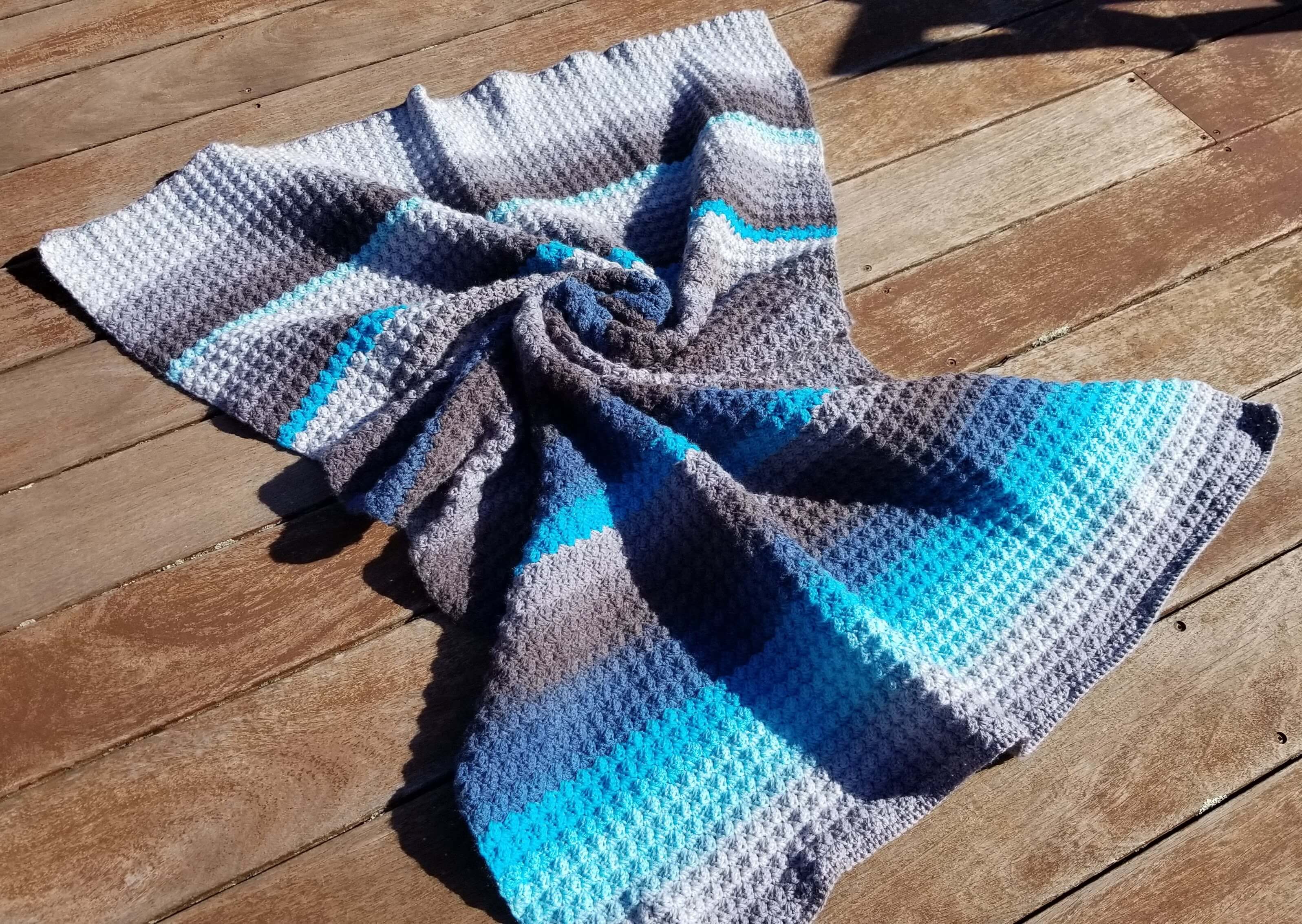 Easy Crochet Baby Blanket Pattern