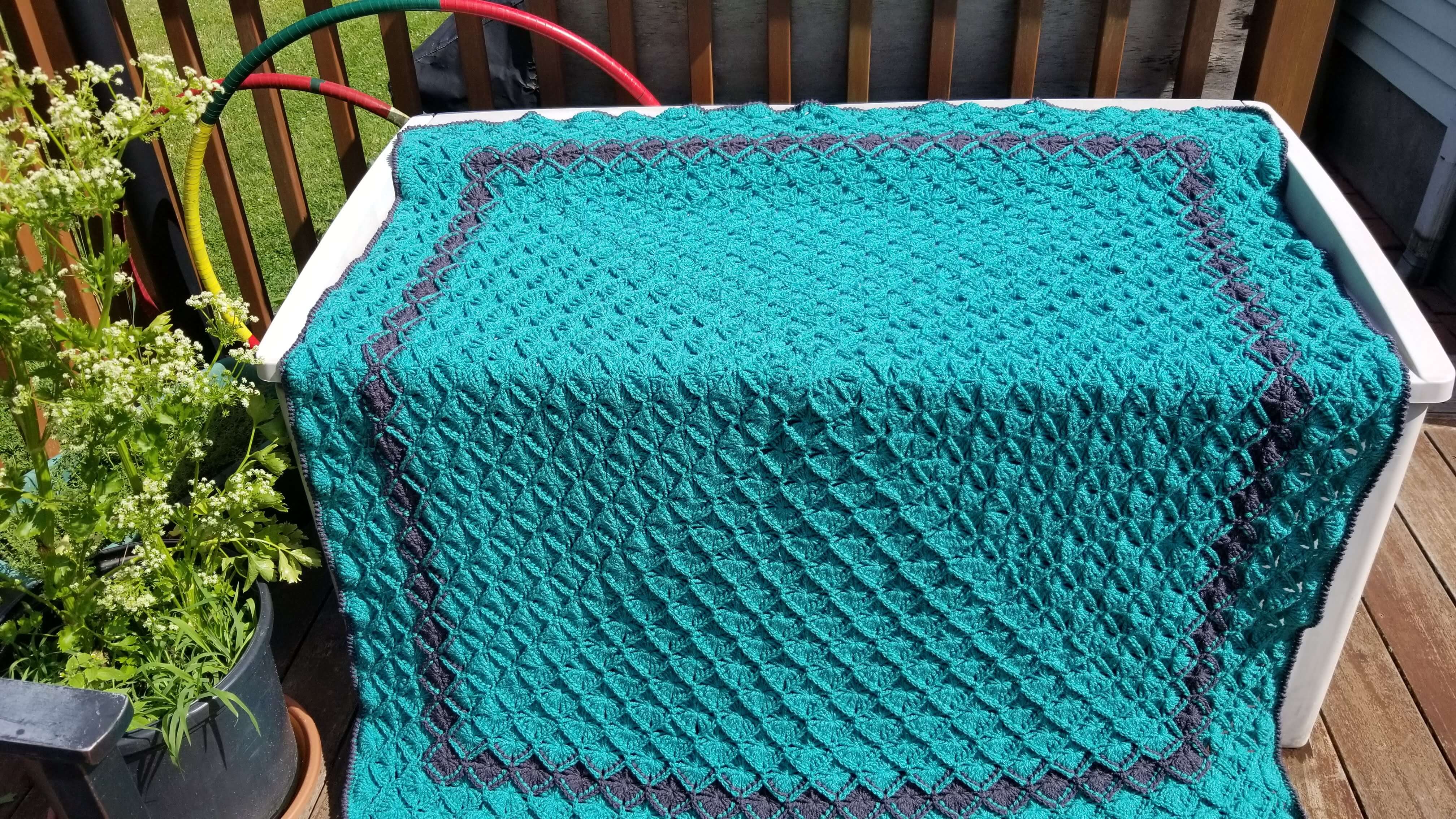 Chunky Crochet Blanket Pattern