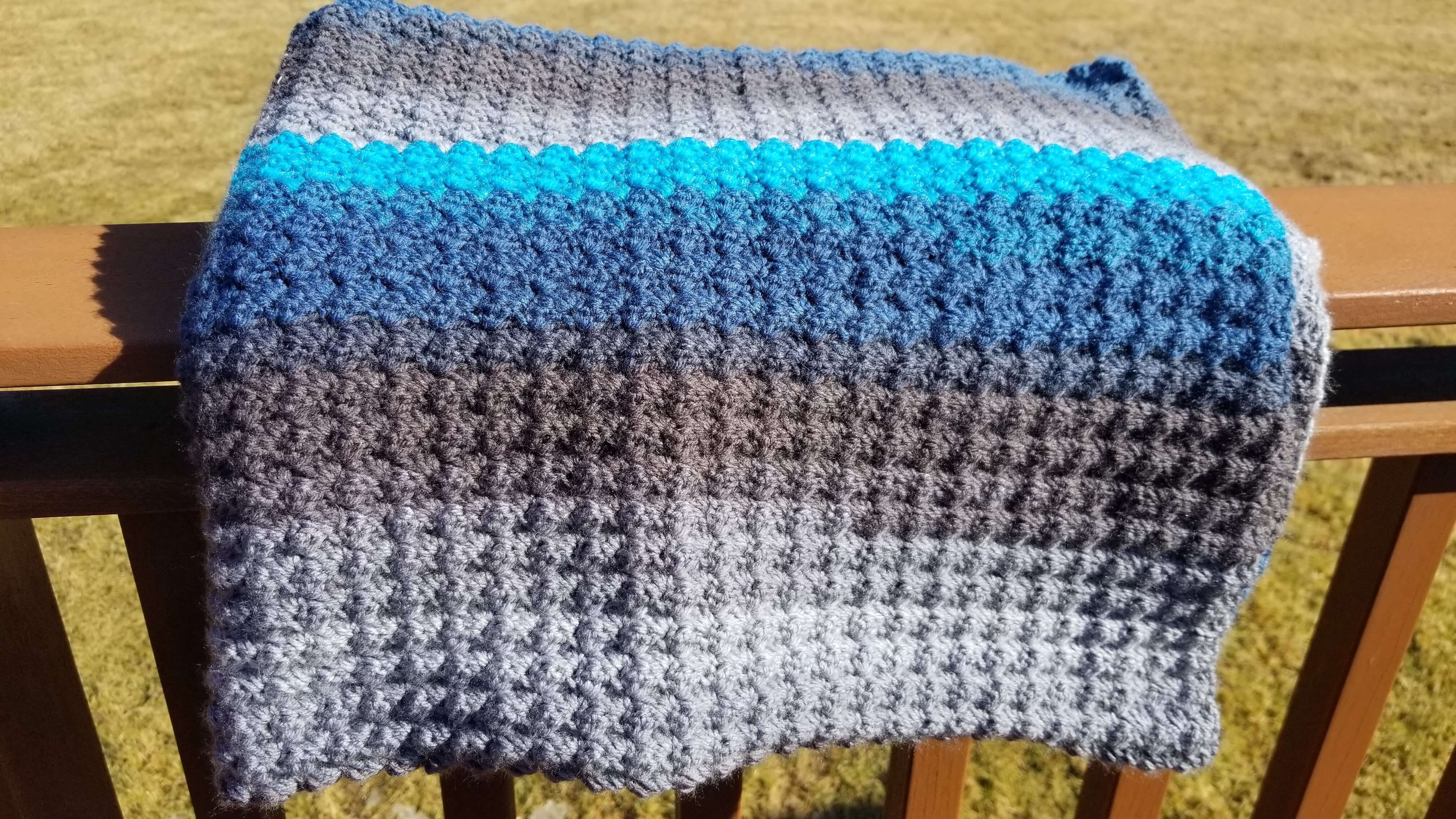 Easy Crochet Baby Blanket Pattern