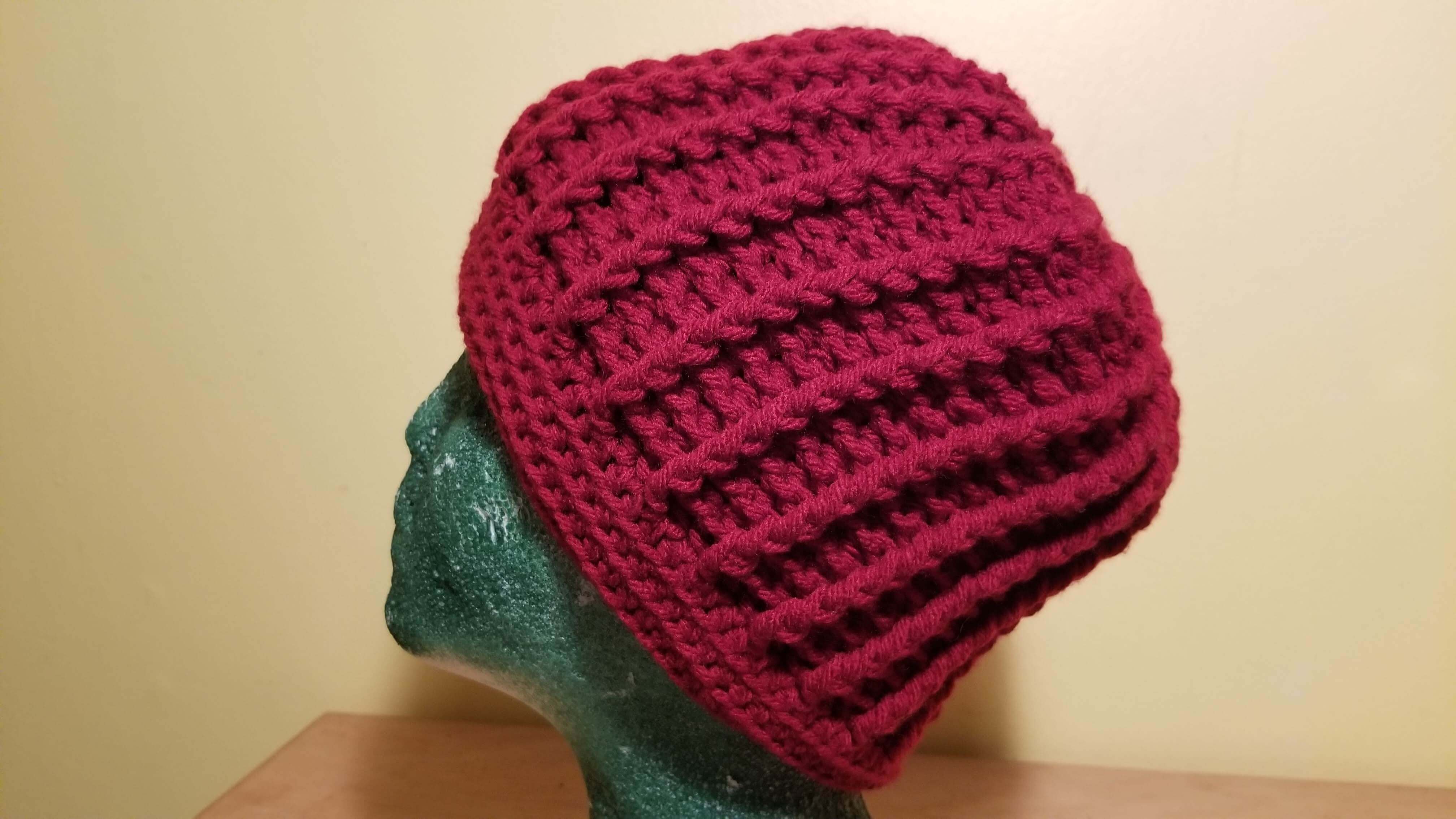mens crochet hat pattern