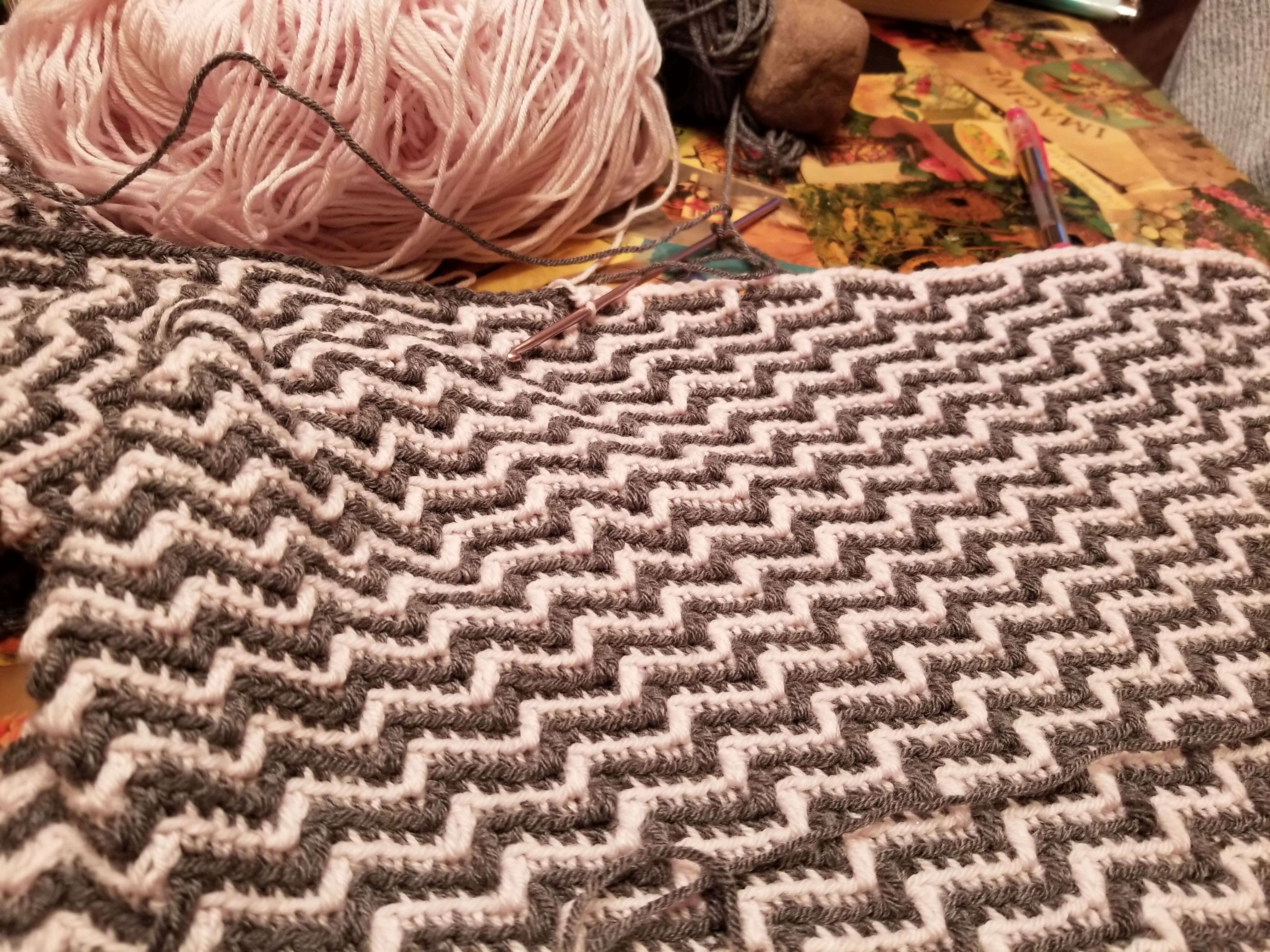 Mosiac Stitch Crochet Pattern