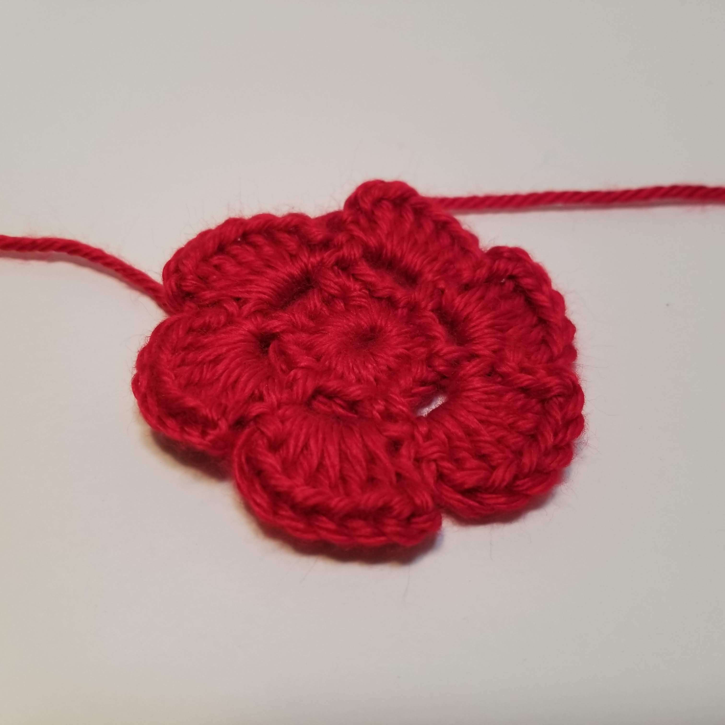 Simple Crochet Flower Simple Crochet Flower